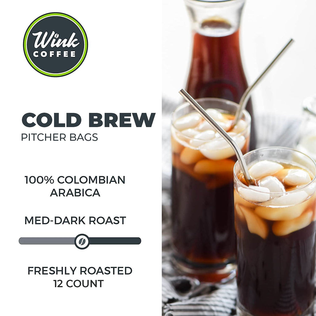 Cold Brew Pitcher Packs Wink Coffee